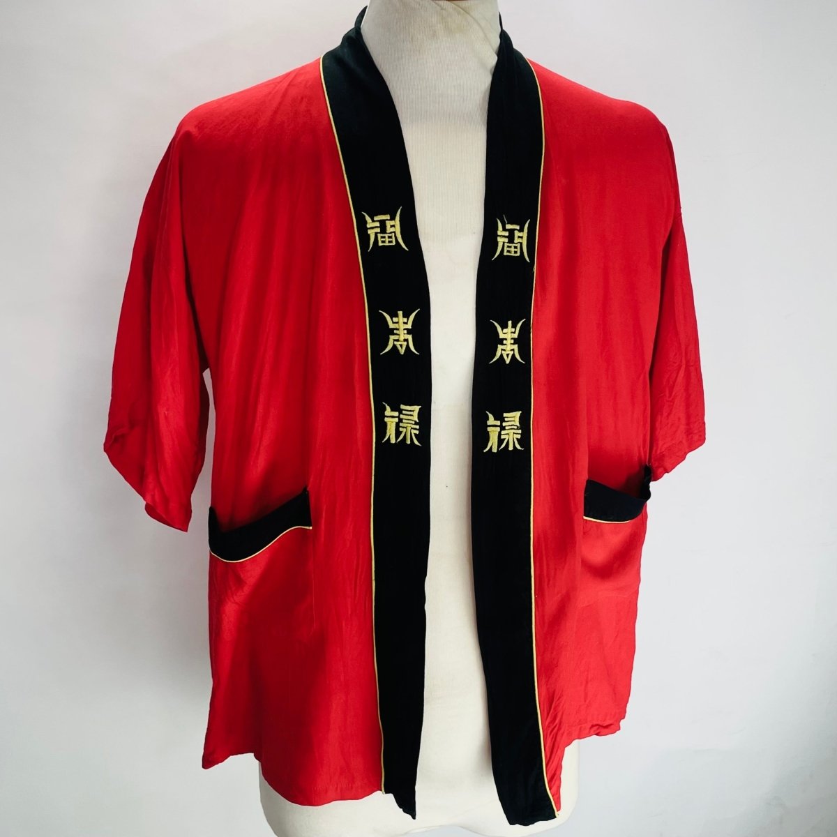 Asian-style Cropped Robe - Hart & Hive