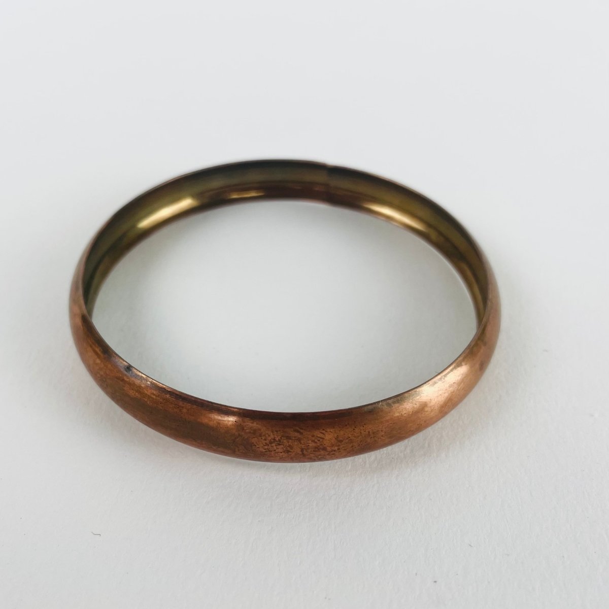 Brass Bangle Bracelet - Hart & Hive