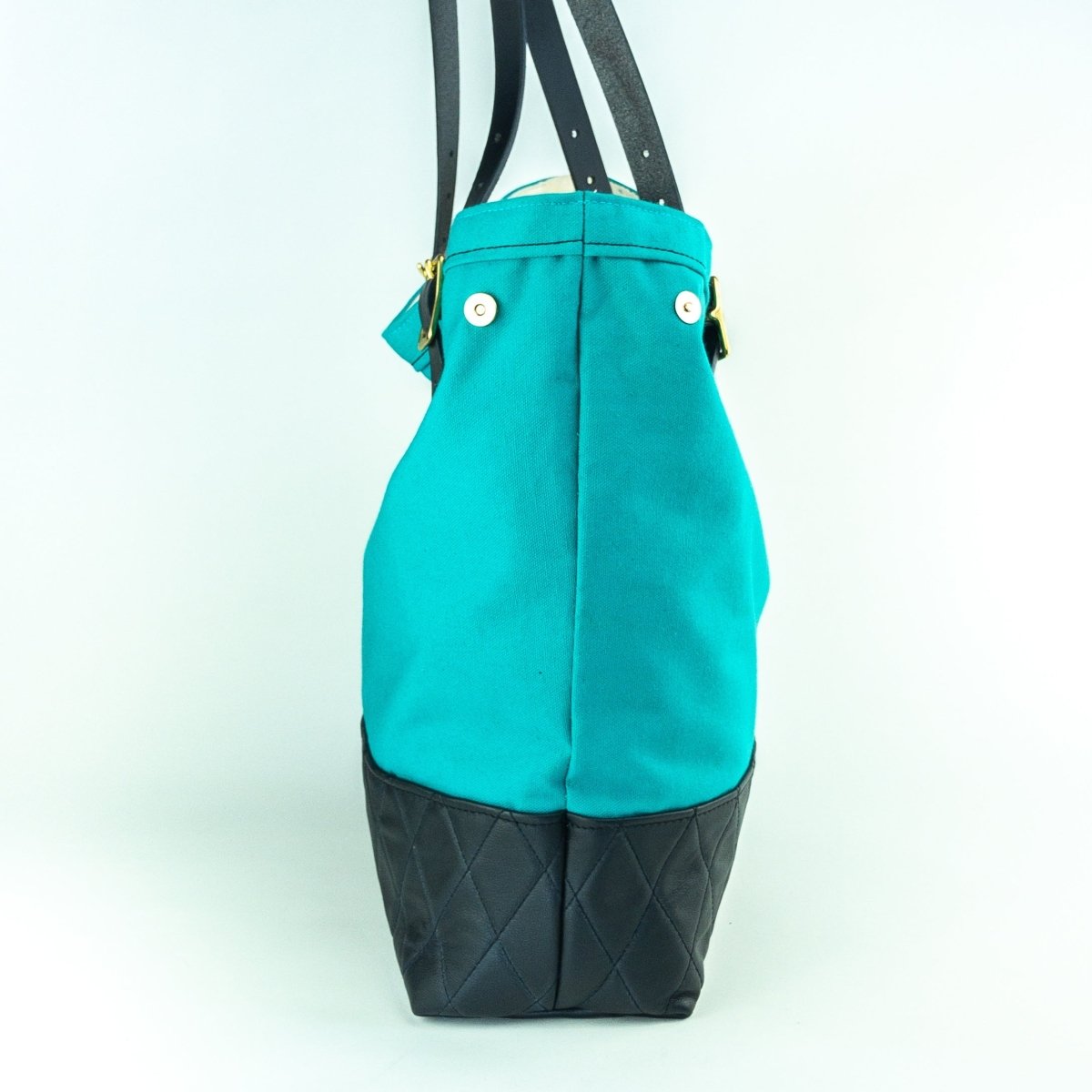 Canvas & Leather Tote Bag - Two Sizes - Hart & Hive