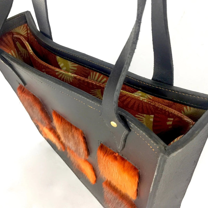 Handstitched Leather Tote Bag - Hart & Hive