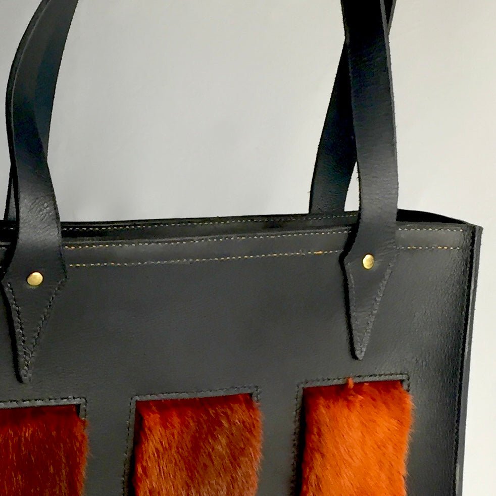 Handstitched Leather Tote Bag - Hart & Hive