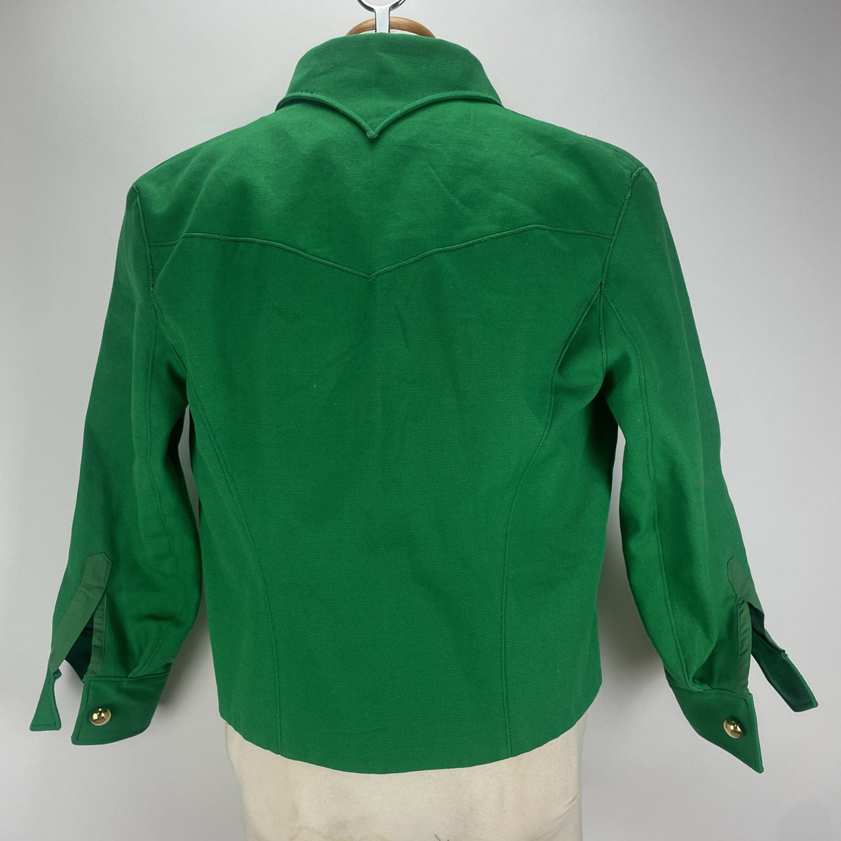 Kelly Green Canvas Jacket - Hart & Hive