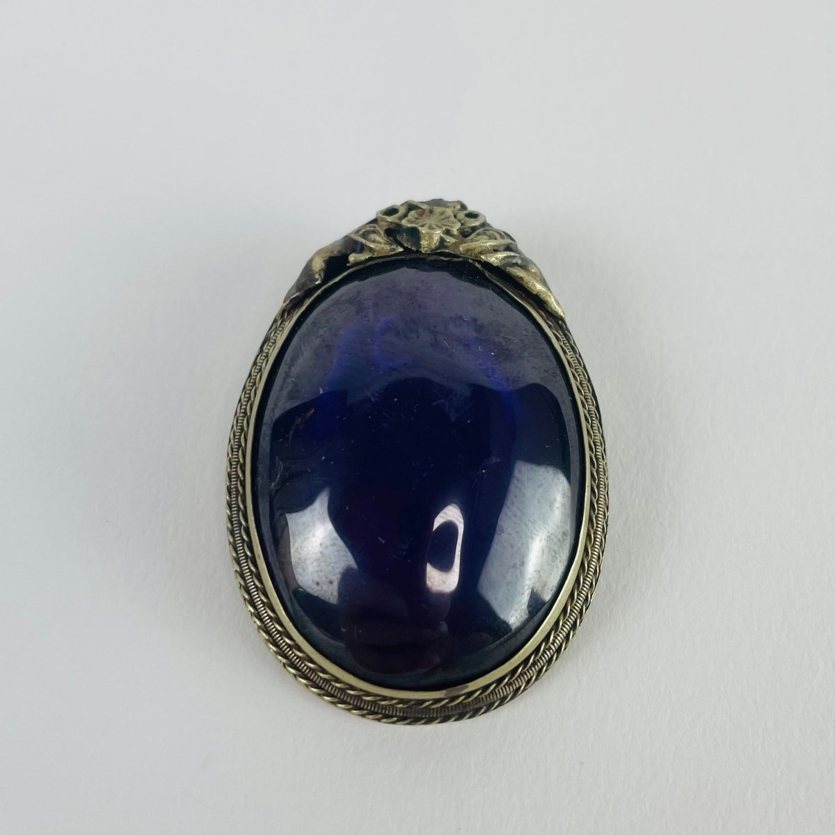 Large Purple Brooch - Hart & Hive