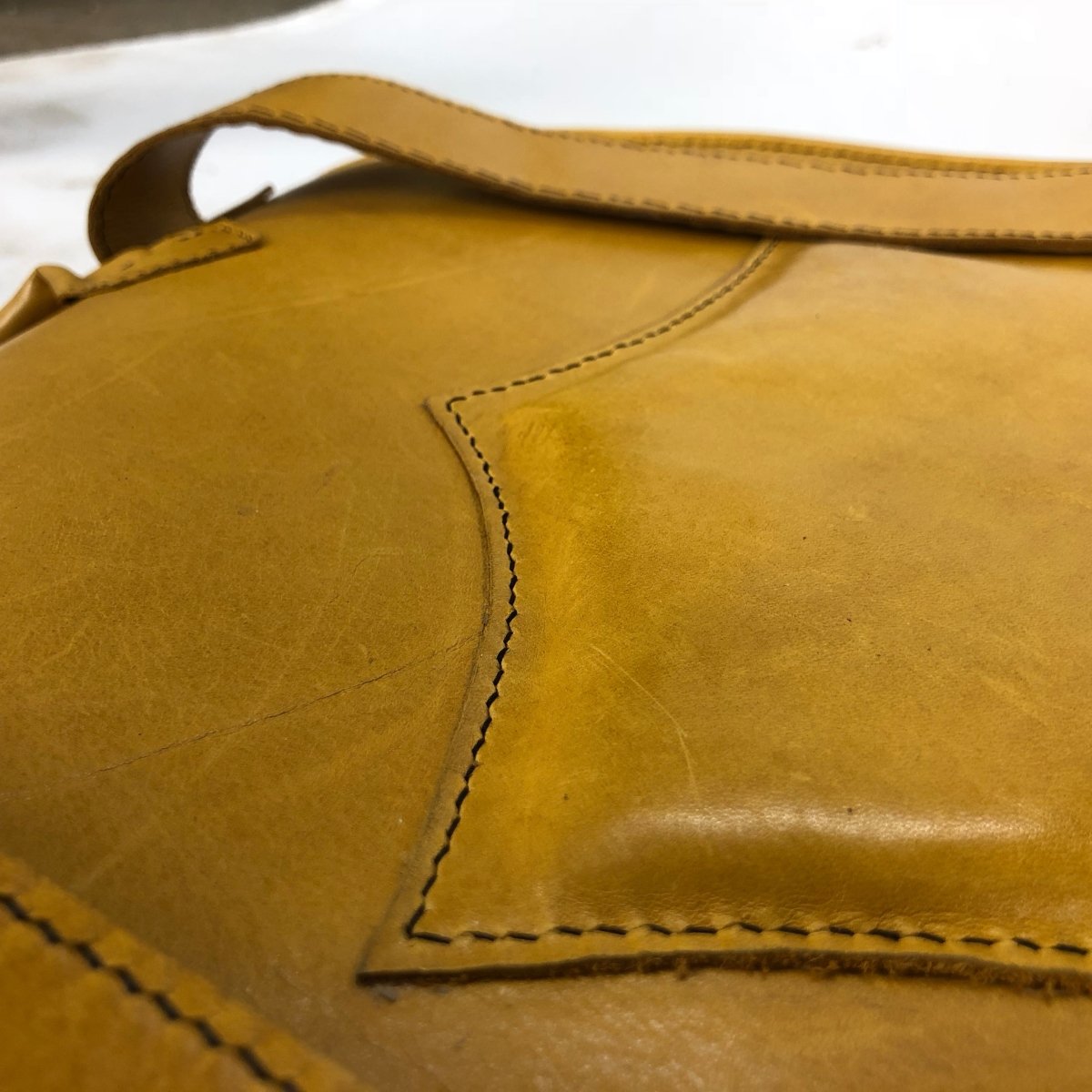 Leather & Lamb Handstitched Backpack - Hart & Hive