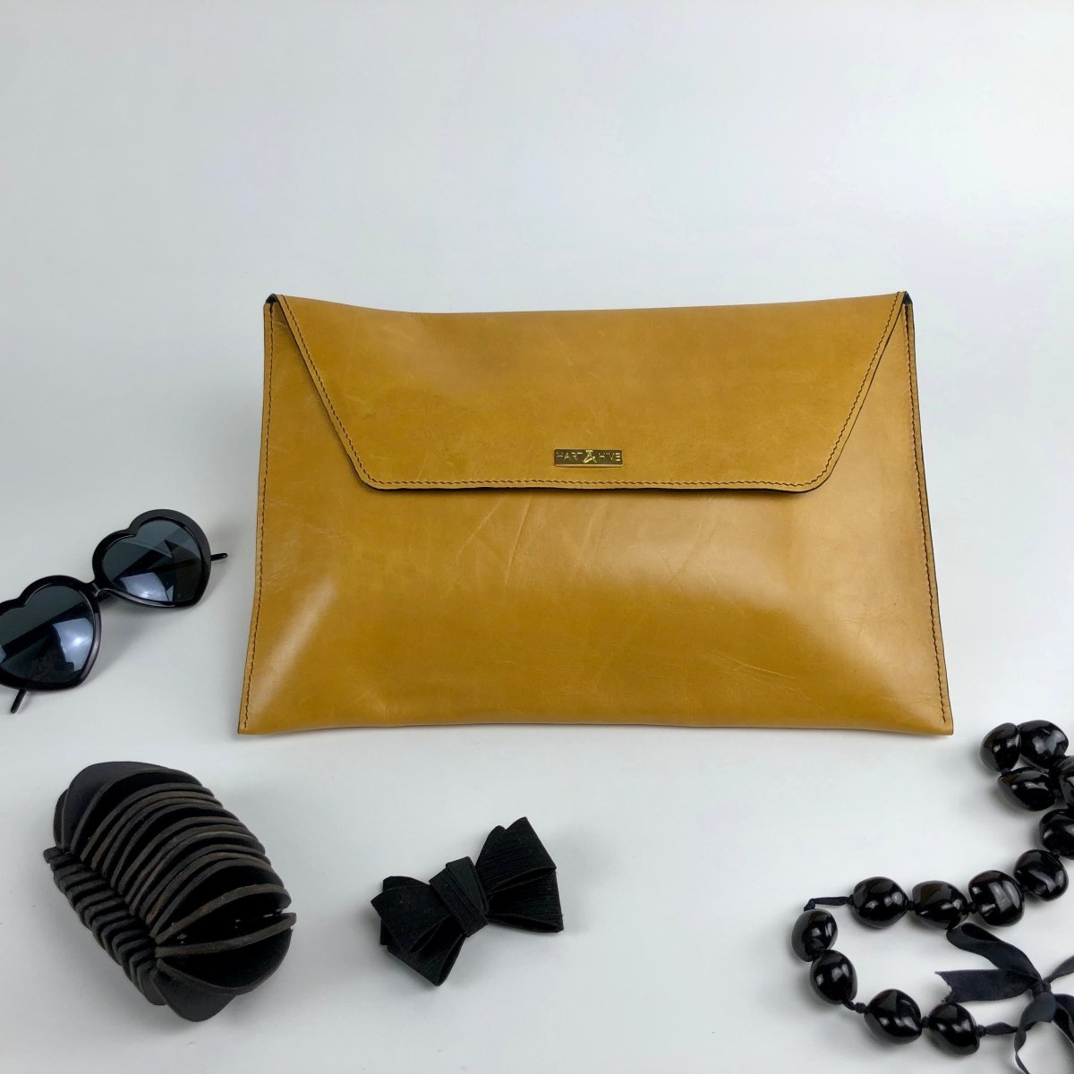 Oversized Envelope Clutch (Various Colours) - Hart & Hive