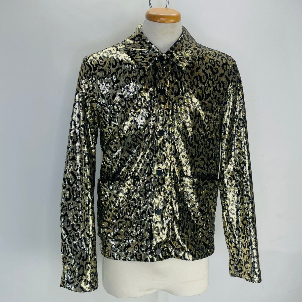 Sequin Leopard Print Jacket - Hart & Hive