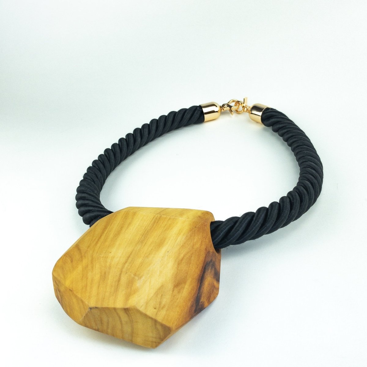 Wood Statement Necklace - Unisex - Hart & Hive