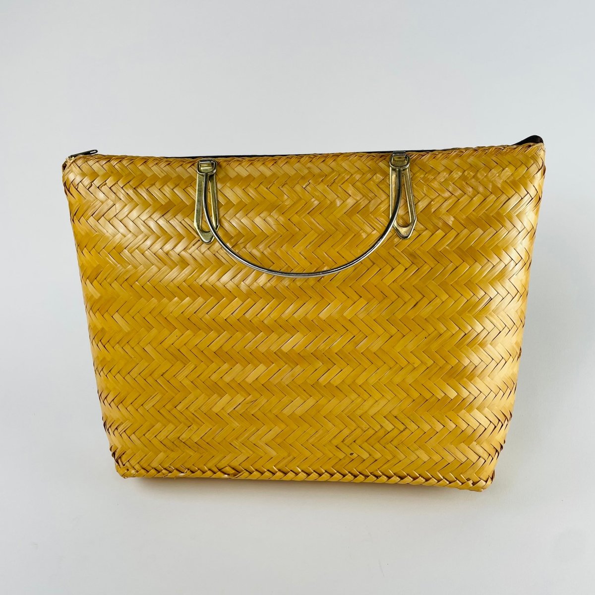 Woven Bamboo Handbag - Hart & Hive